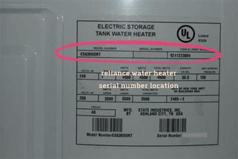 water heater serial number decoder|water heater model number lookup.